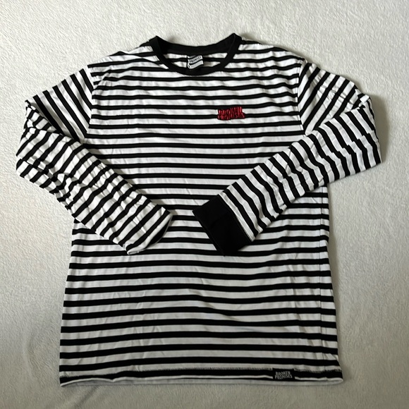Broken Promises Striped Long Sleeve - Picture 1 of 4